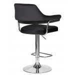 Набор 2 шт Стул барный DOBRIN CHARLY, черный велюр (MJ9-101)