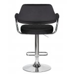 Набор 2 шт Стул барный DOBRIN CHARLY, черный велюр (MJ9-101)