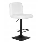Набор 2 шт Стул барный DOBRIN LEO, белый букле (13)