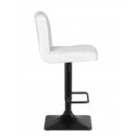 Стул барный DOBRIN LEO, белое букле