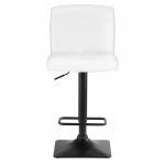 Стул барный DOBRIN LEO, белое букле