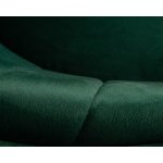 Стул барный DOBRIN DARCY BLACK, зеленый велюр (1922-9)