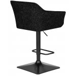 Набор 2 шт Стул барный DOBRIN RALF, черный твид (LEO18)