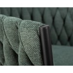 Стул барный DOBRIN LEON, зеленая ткань (LAR 275-23)