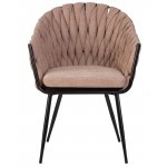 Набор 2 шт Стул обеденный DOBRIN MATILDA, коричневая ткань (LAR 275-3)