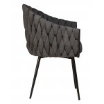 Стул обеденный DOBRIN MATILDA, графитовая ткань (LAR-275-21)