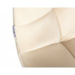 Набор 2 шт Стул барный DOBRIN NICOLE, черные матовые ножки, кремовый велюр (108-113)