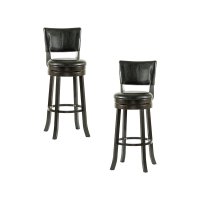 Набор 2 шт Стул барный DOBRIN JOHN BAR, капучино, чёрный