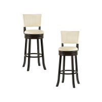 Набор 2 шт Стул барный DOBRIN JOHN BAR, капучино, кремовый