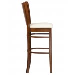 Набор 2 шт Стул барный DOBRIN JERRY BAR, шоколад, кремовый