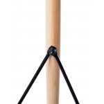 Стул обеденный DOBRIN DSW, ножки светлый бук, цвет белый (W-02)