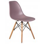 Набор 4 шт Стул обеденный DOBRIN DSW, ножки светлый бук, цвет сиреневый (P-04)