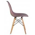 Набор 4 шт Стул обеденный DOBRIN DSW, ножки светлый бук, цвет сиреневый (P-04)