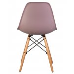 Набор 4 шт Стул обеденный DOBRIN DSW, ножки светлый бук, цвет сиреневый (P-04)