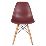 Набор 4 шт Стул обеденный DOBRIN DSW, ножки светлый бук, цвет сливовый (R-13)