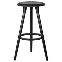 Табурет барный DOBRIN ROYCE BLACK, чёрный (B-03)