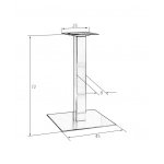 Подстолье обеденное DOBRIN EVAN