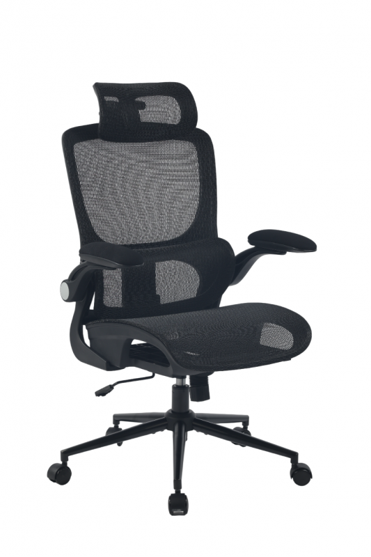 Кресло офисное TopChairs Tactus черная сетка