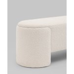 Банкетка Taks букле белый