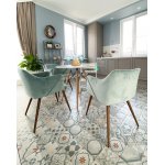 Стол круглый Eames DSW NEW D70 белый