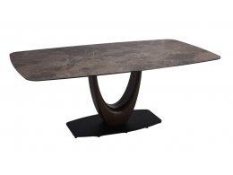 Стол обеденный Римини MC3020-200BR, 200х110х76 см, коричневая керамика Стол обеденный Римини MC3020-200BR, 200х110х76 см, коричневая керамика