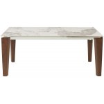 Стол ESMIR 160 GLOSS LUXURY PANDORA SOLID CERAMIC/орех, ®DISAUR