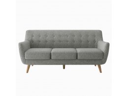Диван Picasso трехместный серый