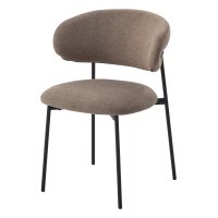 Стул TREND NS05 Капучино, букле / черный каркас, М-City