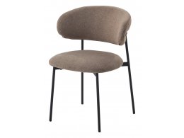 Стул TREND NS05 Капучино, букле / черный каркас, М-City
