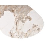 Стол кофейный NIKLAS PANDORA  керамика на стекле и окрашенный МДФ/ темно-серый МДФ каркас ®DISAUR