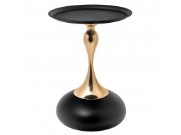 Кофейный столик Angel 40x55см, чёрный, металл