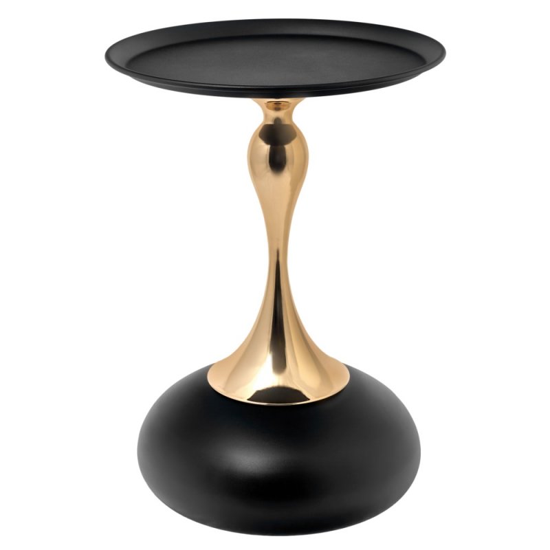 Кофейный столик Angel 40x55см, чёрный, металл