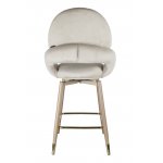 Стул барный Виола BS1376-BG-4, 55х46х105 см, бежевый/орех