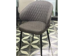 Стул ХИЛТ, цвет B5 Капучино, велюр / черный каркас М-City