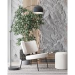 Кресло District Lounge букле белый