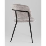 Кресло Нэлли New, букле светло-серый