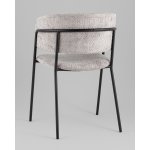 Кресло Нэлли New, букле светло-серый