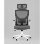 Кресло офисное TopChairs Airone серый ткань