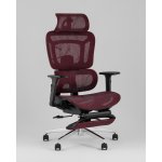 Кресло офисное TopChairs Nimbus бордовый