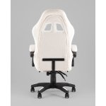 Кресло спортивное TopChairs MG-7019 букле белый
