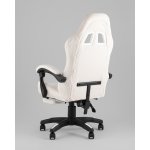 Кресло спортивное TopChairs MG-7019 букле белый