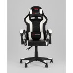 Кресло спортивное TopChairs Shadow черно-белый