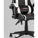 Кресло спортивное TopChairs Shadow черно-белый