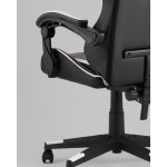 Кресло спортивное TopChairs Shadow черно-белый