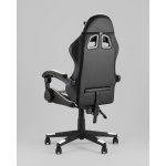 Кресло спортивное TopChairs Shadow черно-белый