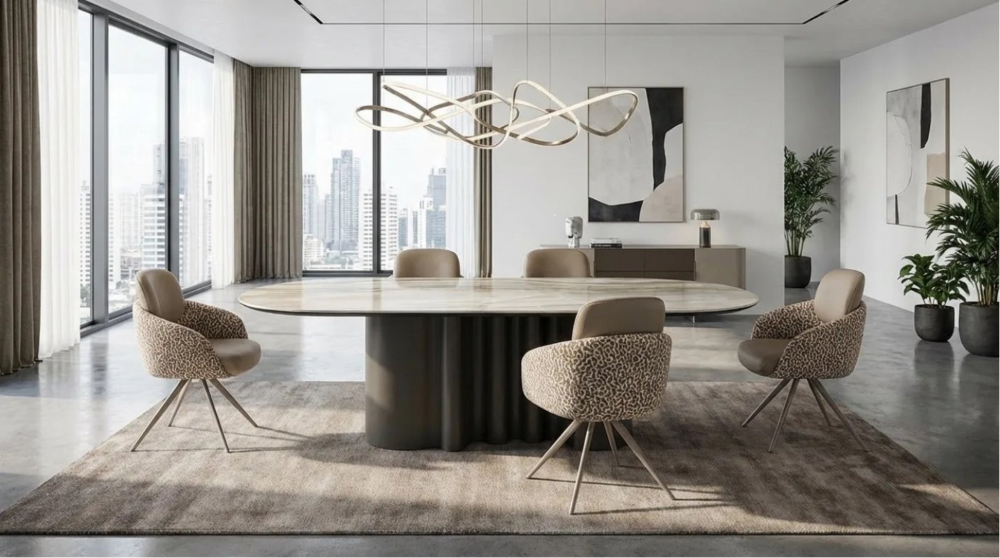 Стол ВЕНТО (VENTO) 280 ТОПАЗ TL-617, испанская керамика/ Коричневый графит каркас, ®DISAUR Стол ВЕНТО (VENTO) 280 ТОПАЗ TL-617, испанская керамика/ Коричневый графит каркас, ®DISAUR