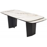 Стол MIKKEL 200 TL-188, испанская керамика / черный каркас, ®DISAUR