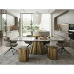 Стол журнальный РУИЗ (RUIZ) цвет Золотой винтаж, ®DISAUR