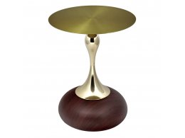 Кофейный столик Angel 40x55см, металл под дерево