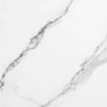 Набор кофейных столиков Tango белый мрамор с чёрными ножками, 2шт